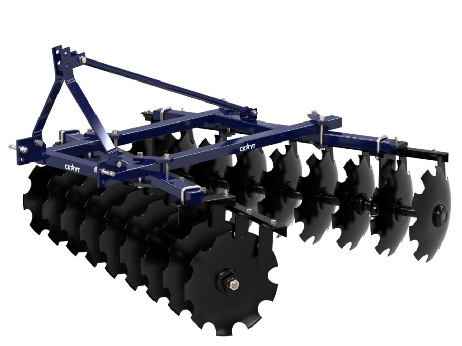 Борона для минитрактора дисковая СКАУТ 1BQX-2.1